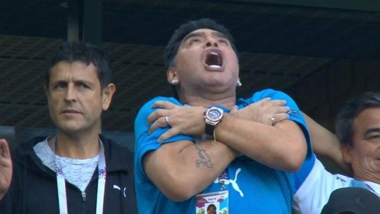 Argentina - Nigeriya oyunundan sonra Maradona xəstəxanaya düşdü - VİDEO