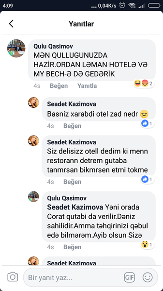 Azərbaycanda direktor müavini qadın müğənnini otelə dəvət etdi - FOTOFAKT (+18)