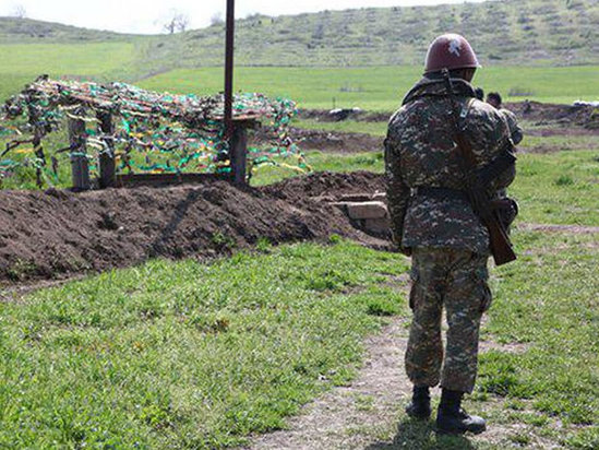 Ermənistan ordusunun hərbçisi güllələnərək öldürülüb
