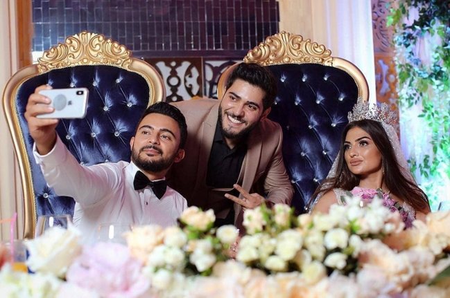 Azərbaycanlı məşhur cütlüyün toyu oldu - FOTOLAR + VİDEO