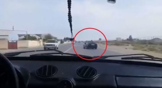 Azərbaycanda sürücü öz ölümünü kameraya çəkdi - VİDEO