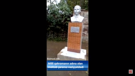 "Milli Qəhrəmanın adına olan məktəbin ərazisi satılıb" – Video
