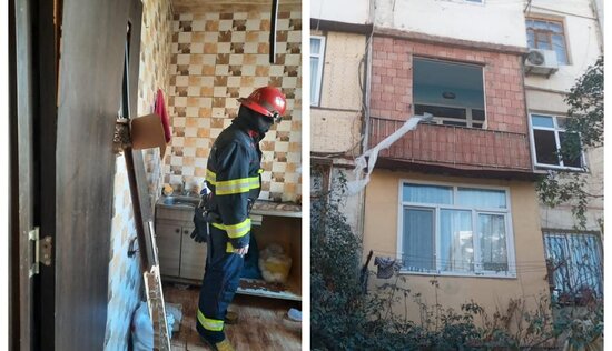 Bakıda PARTLAYIŞ olub: xəsarət alanlar var - VİDEO