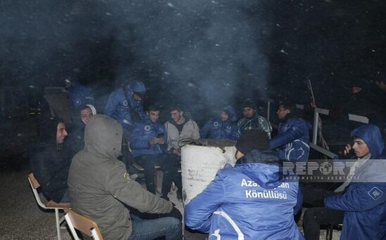 Laçın yolunda möhtəşəm anlar - VİDEO