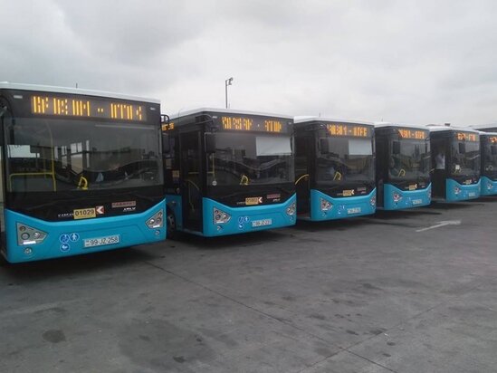İki ayda Azərbaycana 37 avtobus gətirilib