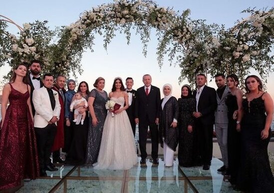 Ərdoğan Məsut Özilin nikah şahidi oldu - FOTO