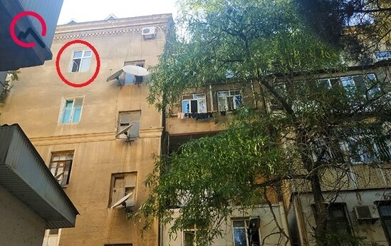Polis rəisinin oğlu keçmiş polis bu binadan yıxılıb ölüb... - FOTO