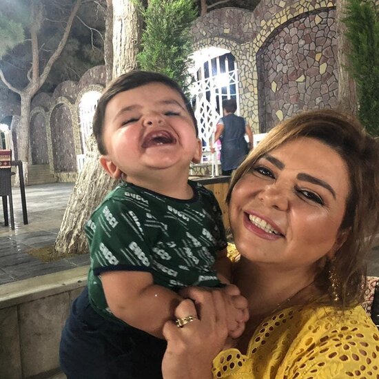 Nəzakət Teymurovanın 1 yaşlı nəvəsi - Fotolar