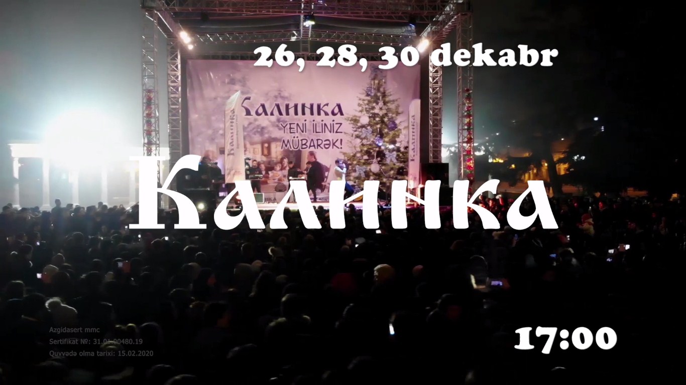 "Kalinka" bölgələrdə Yeni il konsertləri keçirəcək - VİDEO