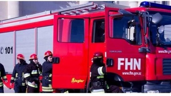 Siyəzəndə yanğın: 6 otaqlı ev yandı