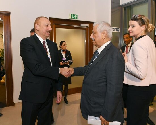 İlham Əliyev İsveçrə Prezidenti ilə görüşdü - FOTO