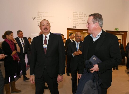 İlham Əliyev İsveçrə Prezidenti ilə görüşdü - FOTO