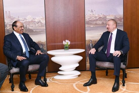 Prezident Küveytin Baş naziri ilə görüşdü - YENİLƏNİB + FOTO