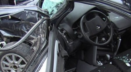 Bakıda DƏHŞƏTLİ HADİSƏ: Piyadanı bir avtomobil vurdu, digəri üstündən keçdi – VİDEO