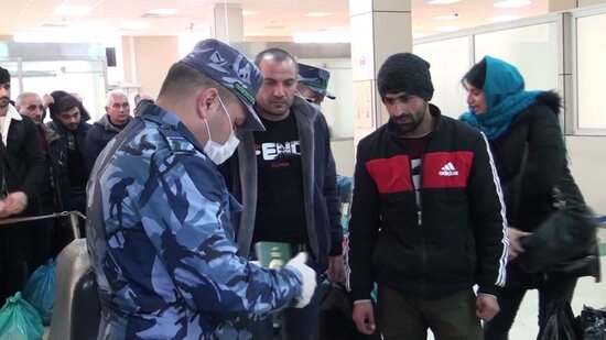 Koronavirusun ölkə ərazisinə keçməməsi üçün İranla sərhəd buraxılış məntəqəsində hansı tədbirlər görülür? – Astaradan FOTOREPORTAJ