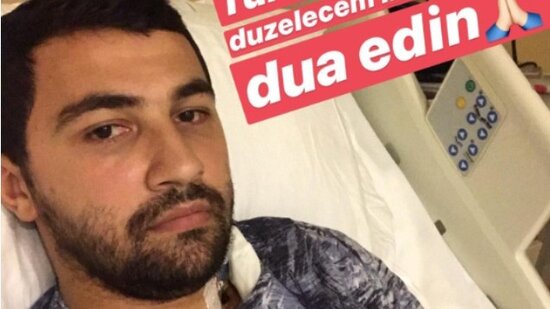 Azərbaycanlı dünya çempionu yenidən xəstəxanaya yerləşdirildi - FOTO