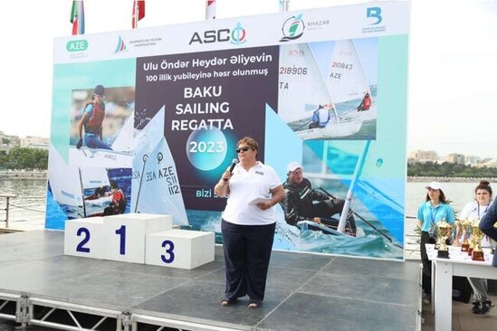 Ulu öndər Heydər Əliyevin 100 illik yubileyinə həsr olunmuş "Baku Sailing Regatta 2023" keçirilib