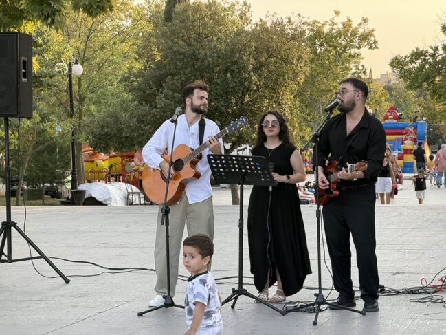 Paytaxtda axşam konsertləri keçirilir - Fotolar