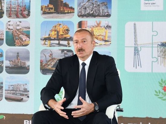 İlham Əliyev: "Abşeron" qaz-kondensat yatağının yeni mərhələsi başlayır"