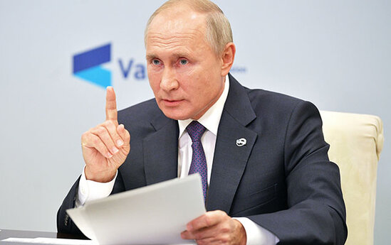 Putin hərbi əməliyyatlar zamanı ölənlərin sayın açıqladı
