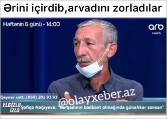 Azərbaycanda ŞOK HADİSƏ: Ərini içirdib,qadını zorladılar - FOTO-VİDEO