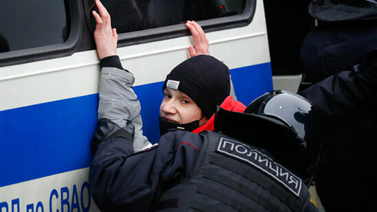 Moskva polisi 15 azyaşlını saxladı