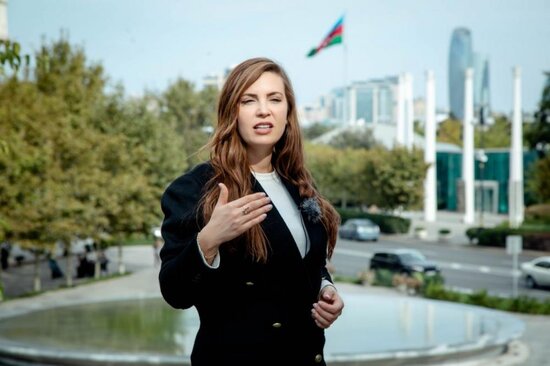 Türkiyəli teleaparıcı Azərbaycanla bağlı film çəkdi