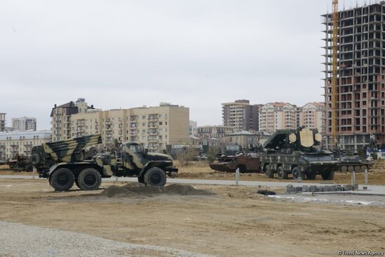Bakıda Hərbi Qənimətlər Parkı YARADILIR -FOTO
