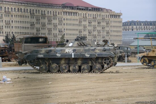 Bakıda Hərbi Qənimətlər Parkı YARADILIR -FOTO