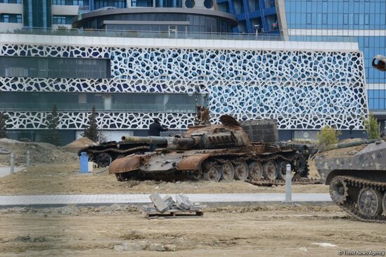 Bakıda Hərbi Qənimətlər Parkı YARADILIR -FOTO