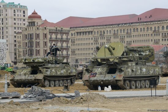 Bakıda Hərbi Qənimətlər Parkı YARADILIR -FOTO
