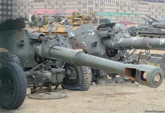 Bakıda Hərbi Qənimətlər Parkı YARADILIR -FOTO