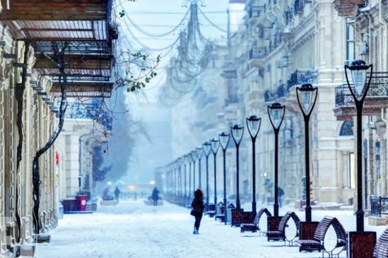 Qarlı-şaxtalı hava şəraiti sabah da davam edəcək? - PROQNOZ