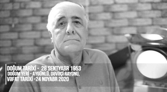 Xalq artistinin ölümündən öncəki SON GÖRÜNTÜLƏRİ - FOTOLAR