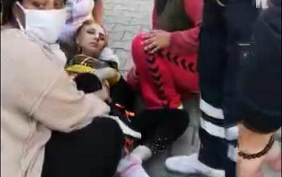 Türkiyədə azərbaycanlı qadın küçədə bıçaqlandı