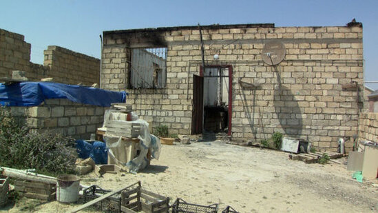 Qobuda dəhşətli qətl törətdikdən sonra evi yandıran şəxs tutuldu - FOTO/VİDEO