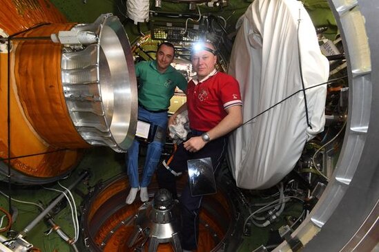 Kosmosda yeni modulun sınaqları ilə bağlı maraqlı görüntülər - FOTO + VİDEO