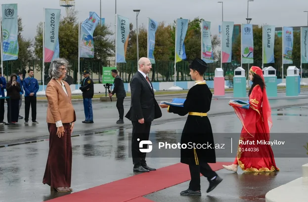 Ümumdünya Şəhərsalma Forumunun bayraqqaldırma mərasimi keçirilib - FOTO - VİDEO