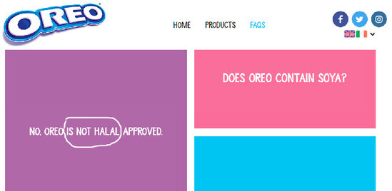 OREO peçenyeləri halal və kaşar deyil - RƏSMİ