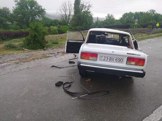Azərbaycanda üç nəfərin ölümünə səbəb olan sürücü həbs edildi - FOTO