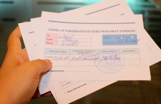 Oktyabrın 1-dən bu şəxslərdən COVID-19 pasportu tələb olunacaq - RƏSMİ