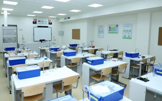 Prezident və xanımı Bakı Avropa Liseyinin yeni binasının açılışında iştirak ediblər - FOTO