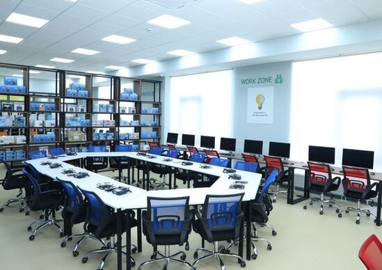 Prezident və xanımı Bakı Avropa Liseyinin yeni binasının açılışında iştirak ediblər - FOTO