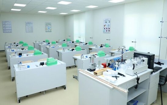 Prezident və xanımı Bakı Avropa Liseyinin yeni binasının açılışında iştirak ediblər - FOTO