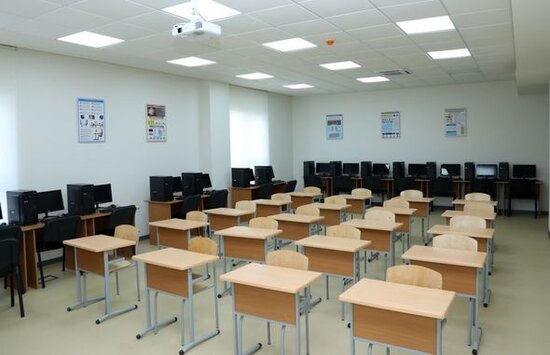 Prezident və xanımı Bakı Avropa Liseyinin yeni binasının açılışında iştirak ediblər - FOTO