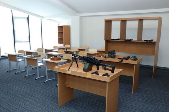 Prezident və xanımı Bakı Avropa Liseyinin yeni binasının açılışında iştirak ediblər - FOTO