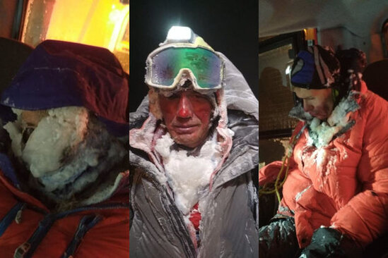 Alpinistlər Elbrus dağında baş verən faciədən sağ çıxmağı bacardılar - VİDEO