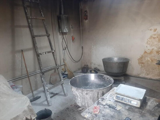 Çörək sexində iyrənc mənzərə - FOTO