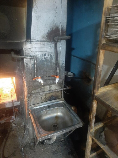 Çörək sexində iyrənc mənzərə - FOTO