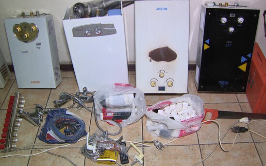 Bakıda təmir işləri gedən 22 evdən oğurluq edən şəxs saxlanılıb - VİDEO